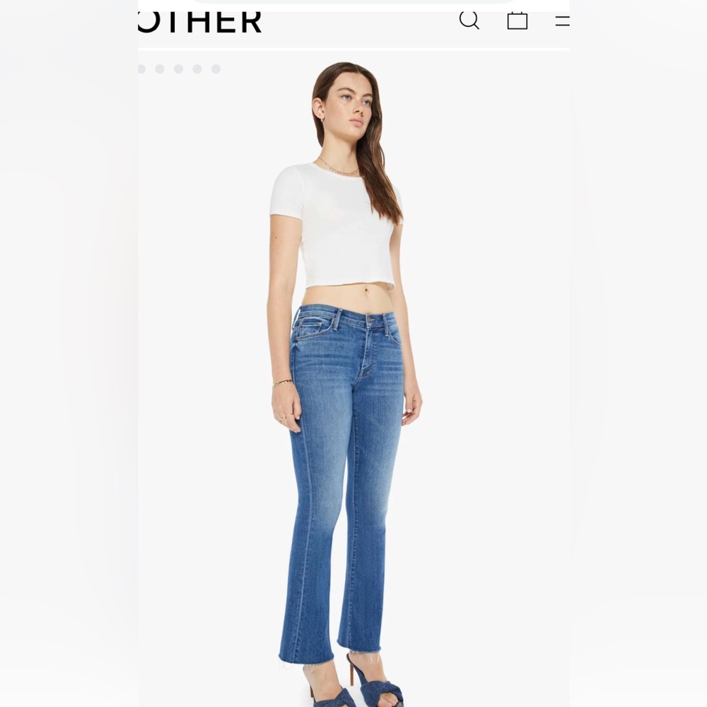 Mother Denim Weekender Fray